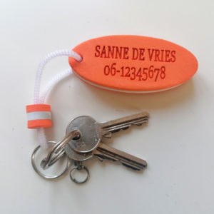 Drijvende sleutelhanger-bos